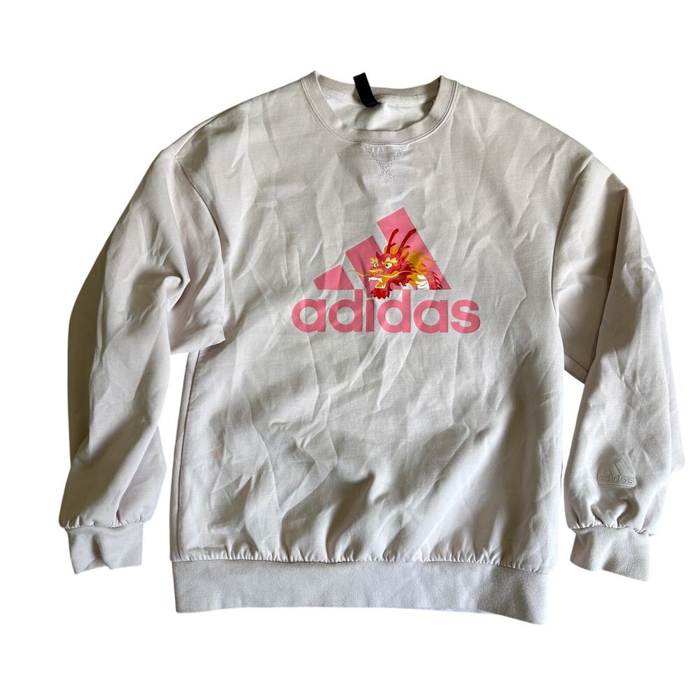 adidas Year of the Dragon Asia Exclusive Pink Sweatshirt Youth XL‎ Adult Small